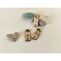 Wichtel | Elf Türschilder Hinweisschilder Holz Weihnachten Advent von lenasliebenswerk