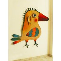 Wanddeko - Wandbehang Gobelin Filz Vogel Wanddeko - Wandbehang Gobelin Filz Vogel von lenats