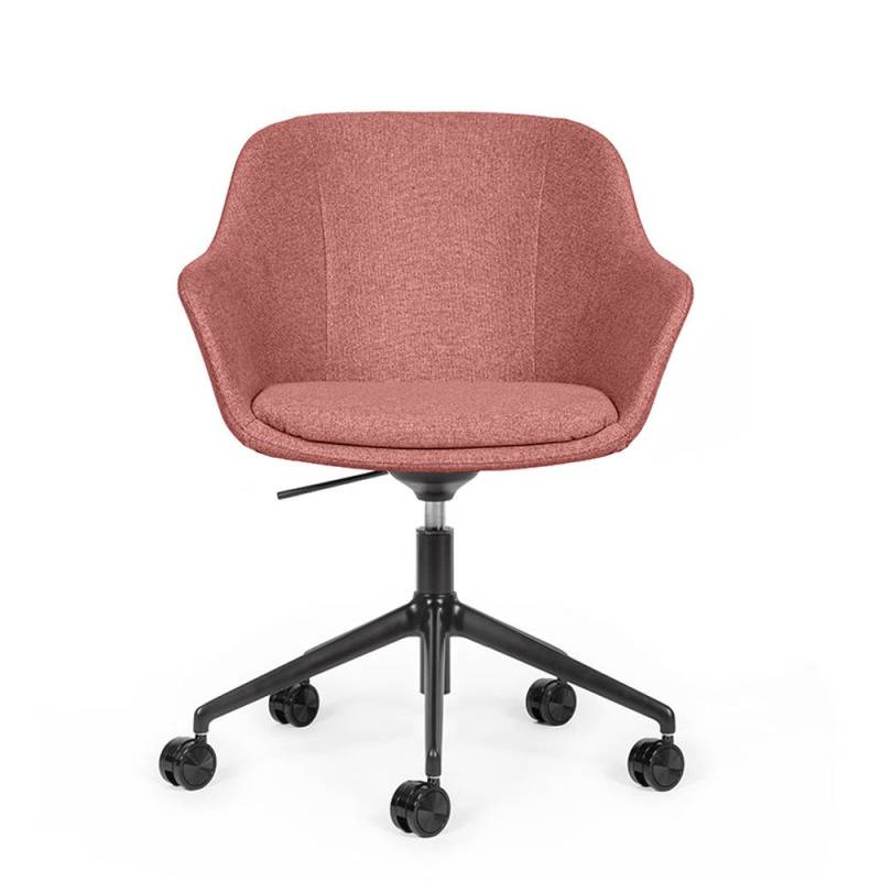 lento Smart Cosy D high | Gestell schwarz | Konferenzstuhl | Besucherstuhl | Wippfunktion & Rollen lento Smart Cosy D high | Gestell schwarz | Konferenzstuhl | Besucherstuhl | Wippfunktion & Rollen von lento