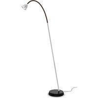 less'n'more Athene LED Stehleuchte Flexwelle: Textil braun von less'n'more