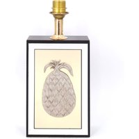 Anador Gold - Und Silberlampe Mit Ananas, 80Er Jahre/Bohemian Chic, Vintage von lestrictmaximum