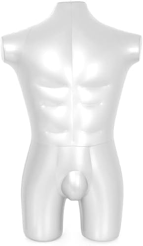 Aufblasbare Schaufensterpuppe, männlich, 84 cm Länge von leteyes