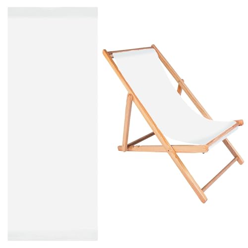 letsinstyle 17 x 45 Zoll Strand Sling Stuhl Ersatzgurte Oxford Stoff Für Sling Stuhl Ersatztuch Für Sonnenbaden Garten Hof Garten Strand von letsinstyle