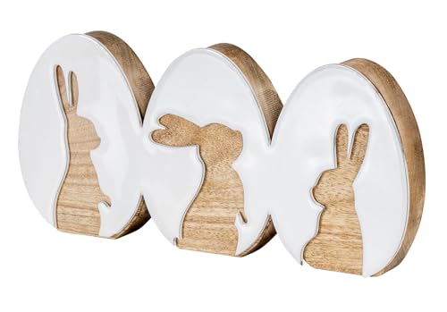 levandeo Deko Aufsteller Ostereier Hasendekor Mangoholz Natur Weiß Tischdeko Ostern Holz Hase Osterdeko Figur Osterhase levandeo Deko Aufsteller Ostereier Hasendekor Mangoholz Natur Weiß Tischdeko Ostern Holz Hase Osterdeko Figur Osterhase von levandeo