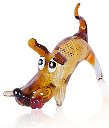 levandeo Designer Skulptur B x H x T: 16x20x30cm Glas Hund Glasfigur Deko Unikat Dekoration Geschenkidee levandeo Designer Skulptur B x H x T: 16x20x30cm Glas Hund Glasfigur Deko Unikat Dekoration Geschenkidee von levandeo