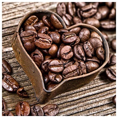 levandeo Glasbild 30 x 30 cm Wandbild Herz Glas Küche Kaffeebohnen Coffee Dekoration levandeo Glasbild 30 x 30 cm Wandbild Herz Glas Küche Kaffeebohnen Coffee Dekoration von levandeo