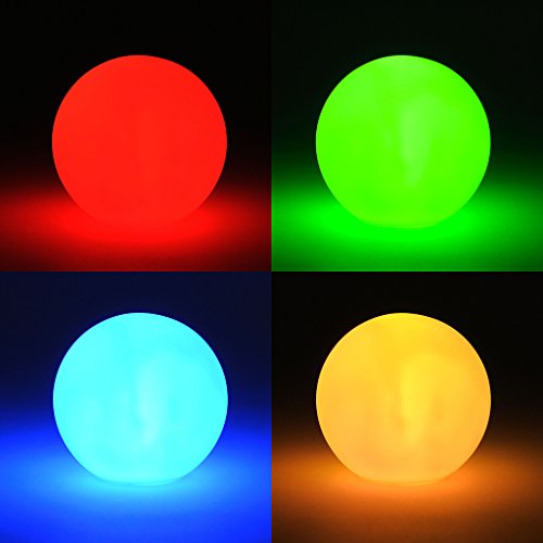 levandeo LED Kugel Farbwechsel - Kleine LED Lampe inklusiv Batterien - Leuchte Effektkugel Leuchtkugel Deko Farbwechsler Stimmungskugel levandeo LED Kugel Farbwechsel - Kleine LED Lampe inklusiv Batterien - Leuchte Effektkugel Leuchtkugel Deko Farbwechsler Stimmungskugel von levandeo