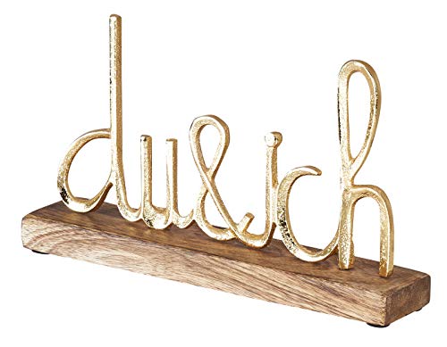 levandeo Schriftzug Du Und Ich L25cm Gold Mango Holz Tischdeko Geschenk Aufsteller Du&Ich Valentinstag Deko levandeo Schriftzug Du Und Ich L25cm Gold Mango Holz Tischdeko Geschenk Aufsteller Du&Ich Valentinstag Deko von levandeo