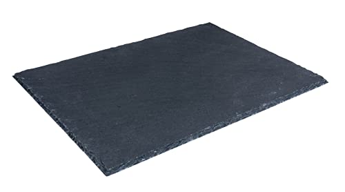 levandeo Servierplatte 40x30cm Serviertablett Rechteckig Schieferplatte Schiefertablett Deko Tischdeko Handgeschlagen levandeo Servierplatte 40x30cm Serviertablett Rechteckig Schieferplatte Schiefertablett Deko Tischdeko Handgeschlagen von levandeo