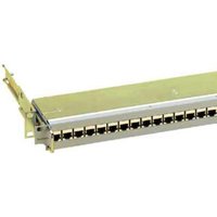 Leviton Verteiler-19 24f. RJ45 1HE Cat6 8p.lgr WAEG6V 191U 24W von leviton