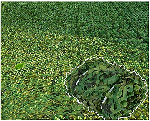 Lifeibo Tarnnetz, 80 % UV-beständig, Netzabdeckung für Outdoor, Hinterhof, Garten, Pflanze, Scheune, 56 Größen (Farbe: Grün, Größe: 3 x 4 m) von li fei bo