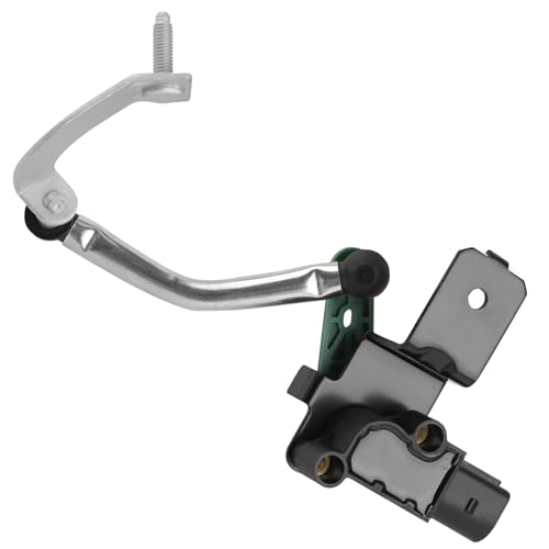 Niveausensor mit Gestänge Luftfederung, 3C0412521B Vorne Links Kompatibel mit Audi Q3 8UB 8UG, Golf Passat CC Tiguan Caddy Q3 RSQ3, Scheinwerferpegelsensor Scheinwerfer-Levelsensoren von liangren