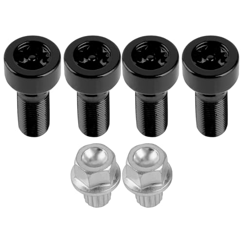 Radschrauben Radmutter Schlüssel 36136776076, Radmuttern, Radbolzen M14 x 1,25 Radsicherungsschrauben Kompatibel mit BMW MINI Modell von liangren