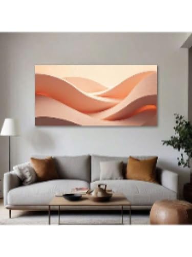 1 PC Großes modernes Landschaftsbild auf Leinwand, gemütliche, stimmungsvolle, rustikale, modulare Gitterkomposition, Badezimmer- und Schlafzimmerdekor, 65 x 130 cm, rahmenlos 1 PC Großes modernes Landschaftsbild auf Leinwand, gemütliche, stimmungsvolle, rustikale, modulare Gitterkomposition, Badezimmer- und Schlafzimmerdekor, 65 x 130 cm, rahmenlos von lianyibo