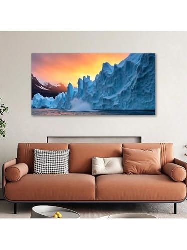 1 PC Moderne Landschaft Leinwand Wandkunst Dramatische Weiche Dramatische Ansicht Gletscher Für Wohnzimmer Sofa Wand Schlafzimmer Wohnkultur 75x150cm Rahmen 1 PC Moderne Landschaft Leinwand Wandkunst Dramatische Weiche Dramatische Ansicht Gletscher Für Wohnzimmer Sofa Wand Schlafzimmer Wohnkultur 75x150cm Rahmen von lianyibo