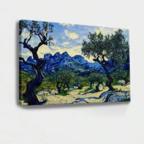 1 Stück Baum Natur Wandkunst Gewickelte Leinwand Vintage Drucke Poster, Berglandschaft Bäume Botanisches Malerisches Dekor 30x40cm Rahmenlos 1 Stück Baum Natur Wandkunst Gewickelte Leinwand Vintage Drucke Poster, Berglandschaft Bäume Botanisches Malerisches Dekor 30x40cm Rahmenlos von lianyibo