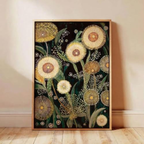lianyibo 1 Stück Löwenzahn-Wand-Leinwanddruck, grüne Wandkunst, Blumenkunst, inspiriert von Yayoi Kusama, geeignet für Wohnzimmer-Dekor, 40 x 60 cm, rahmenlos lianyibo 1 Stück Löwenzahn-Wand-Leinwanddruck, grüne Wandkunst, Blumenkunst, inspiriert von Yayoi Kusama, geeignet für Wohnzimmer-Dekor, 40 x 60 cm, rahmenlos von lianyibo
