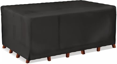 lianyibo Gartenmöbel Abdeckhauben für Möbelsets 155x65x80cm Wasserdicht Uv-Resistant Multi Größe Schutzhülle Gartenmöbel Rechteckig Gartentisch Terrassenmöbel Winddicht lianyibo Gartenmöbel Abdeckhauben für Möbelsets 155x65x80cm Wasserdicht Uv-Resistant Multi Größe Schutzhülle Gartenmöbel Rechteckig Gartentisch Terrassenmöbel Winddicht von lianyibo