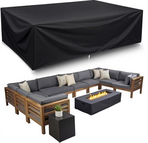 lianyibo Terrassenmöbel-Abdeckungen,75x75x90cm wasserdicht, strapazierfähig, 420D, für Gartenmöbel, für Garten-Sofagarnituren, reißfest und UV-beständig, Schwarz lianyibo Terrassenmöbel-Abdeckungen,75x75x90cm wasserdicht, strapazierfähig, 420D, für Gartenmöbel, für Garten-Sofagarnituren, reißfest und UV-beständig, Schwarz von lianyibo