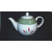 Pier 1 One Verona Teekanne & Deckel Handbemalt Steingut Ausgezeichnetem Zustand von libertyhallgirl