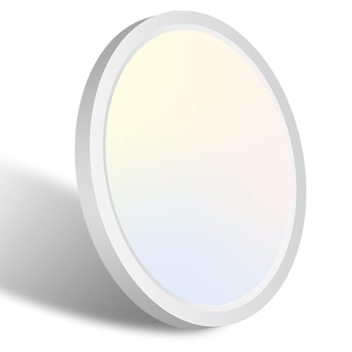 libtit Led Deckenleuchte 15W,18CM Flach Deckenlampe Rund,1500Lm Warmweiss 3000K Neutralwei 4000K Kaltweiss 6500K,Klein Decke Deckenleuchten für Wohnzimmer Küche Feuchtraum Kinderzimmer libtit Led Deckenleuchte 15W,18CM Flach Deckenlampe Rund,1500Lm Warmweiss 3000K Neutralwei 4000K Kaltweiss 6500K,Klein Decke Deckenleuchten für Wohnzimmer Küche Feuchtraum Kinderzimmer von libtit