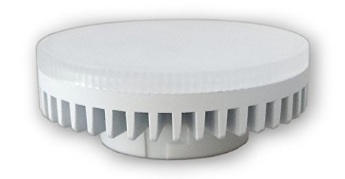 LICHT DISCOUNT Dimmbares 7W GX53 satiniertes LED Leuchtmittel 230 V neutralweiss 4100 K von LICHT DISCOUNT