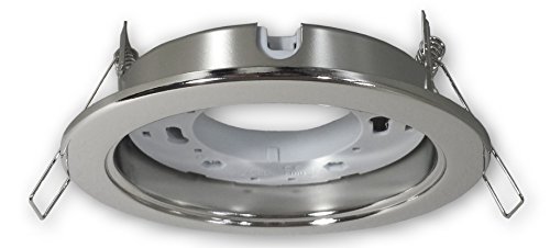 LICHT DISCOUNT LED Einbaustrahler GX53 230 V chrom glänzend Einbauleuchte Spot Strahler für GX53 LED Leuchtmittel Deckeneinbaustrahler Deckeneinbauspot Einbauspot für Deckenmontage LICHT DISCOUNT LED Einbaustrahler GX53 230 V chrom glänzend Einbauleuchte Spot Strahler für GX53 LED Leuchtmittel Deckeneinbaustrahler Deckeneinbauspot Einbauspot für Deckenmontage von LICHT DISCOUNT