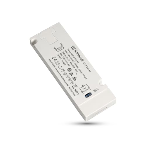 Lichtvoll LED Trafo 12V 30W - 230V auf 12V Driver, Treiber, Transformator, Netzteil - Kein Flimmern, Kein Rauschen Lichtvoll LED Trafo 12V 30W - 230V auf 12V Driver, Treiber, Transformator, Netzteil - Kein Flimmern, Kein Rauschen von lichtvoll