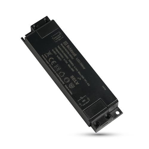 lichtvoll Led Trafo 24v 18W Led Netzteil 24v Trafo 230v auf 24v 0.75A Led Driver, 24v Netzteil Led Trafo 24v, Konstantspannungs Led Treiber für LED Lampen, Nicht Dimmbar lichtvoll Led Trafo 24v 18W Led Netzteil 24v Trafo 230v auf 24v 0.75A Led Driver, 24v Netzteil Led Trafo 24v, Konstantspannungs Led Treiber für LED Lampen, Nicht Dimmbar von lichtvoll