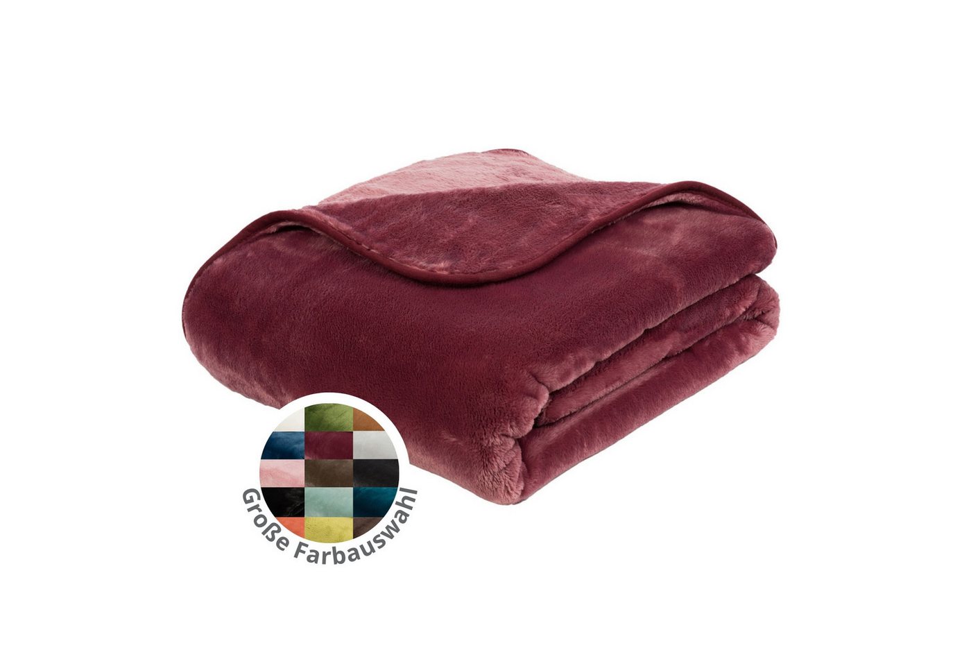 Wohndecke Kuscheldecke Cashmere Feeling, liebling, wärmeisolierend, feuchtigkeitsregulierend, aus High-Tech Mikrofaser von liebling