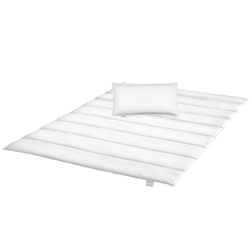 liebling Bettdecke im Set mit Kissen 155 x 220 + Kopfkissen 40 x 80 cm, medium Ganzjahresdecke Steppdecke aus 100% Mikrofaser, waschbar, Allergiker geeignet liebling Bettdecke im Set mit Kissen 155 x 220 + Kopfkissen 40 x 80 cm, medium Ganzjahresdecke Steppdecke aus 100% Mikrofaser, waschbar, Allergiker geeignet von liebling