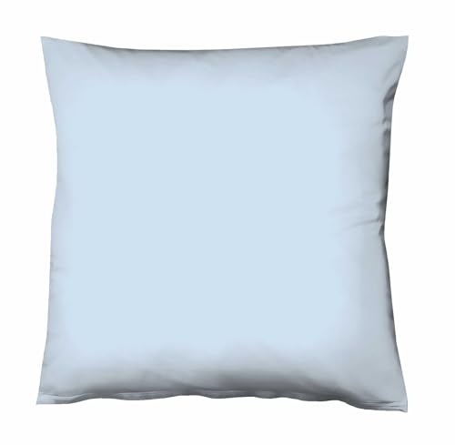 liebling Kissenhülle Interlock Jersey 40 x 40 cm, Farbe bleu, Kissenbezug aus 100% Baumwolle, edler Glanz, waschbar 60 Grad, Ökotex 100 liebling Kissenhülle Interlock Jersey 40 x 40 cm, Farbe bleu, Kissenbezug aus 100% Baumwolle, edler Glanz, waschbar 60 Grad, Ökotex 100 von liebling