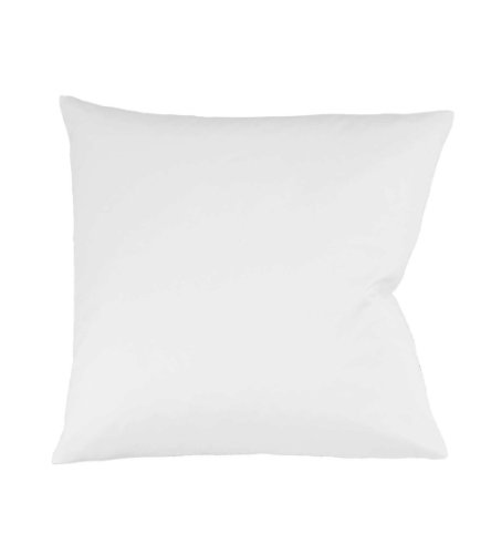 liebling Kissenhülle Interlock Jersey 40 x 40 cm, Farbe weiß, Kissenbezug aus 100% Baumwolle, edler Glanz, waschbar 60 Grad, Ökotex 100 liebling Kissenhülle Interlock Jersey 40 x 40 cm, Farbe weiß, Kissenbezug aus 100% Baumwolle, edler Glanz, waschbar 60 Grad, Ökotex 100 von liebling