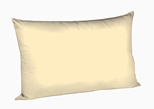 liebling Kissenhülle Interlock Jersey 40 x 60 cm, Farbe vanille, Kissenbezug aus 100% Baumwolle, edler Glanz, waschbar 60 Grad, Ökotex 100 liebling Kissenhülle Interlock Jersey 40 x 60 cm, Farbe vanille, Kissenbezug aus 100% Baumwolle, edler Glanz, waschbar 60 Grad, Ökotex 100 von liebling