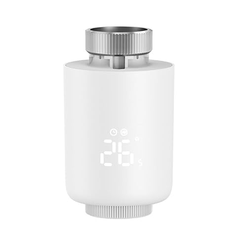 Smartes Heizkörperthermostat, Smart Heizungsthermostat mit App-Funktion, für Gängige Heizkörperventile, Programmierbarer Heizungsthermostat, Spart Heizkosten (Heizkörperthermostat) von lifetter