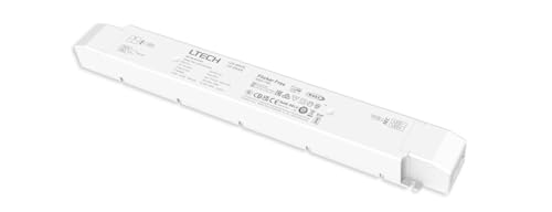 LIGHTEU®, DALI 150W 24V DC LED Intelligenter Treiber Konstantspannung Dimmbares Transformator-Netzteil Push Dim, LM-150-24-G1D2 von lighteu