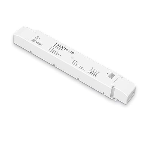 LIGHTEU®, DALI 75W 24V DC LED Intelligenter Treiber Konstantspannung Dimmbares Transformator-Netzteil Push Dim, LM-75-24-G1D2 von lighteu