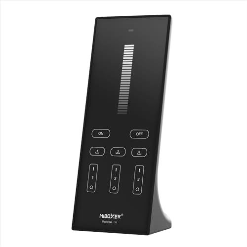 LIGHTEU®, Miboxer Helligkeits Standfernbedienung 2,4 GHz für Miboxer LED Controller mit einer Farbe, Y1 von lighteu