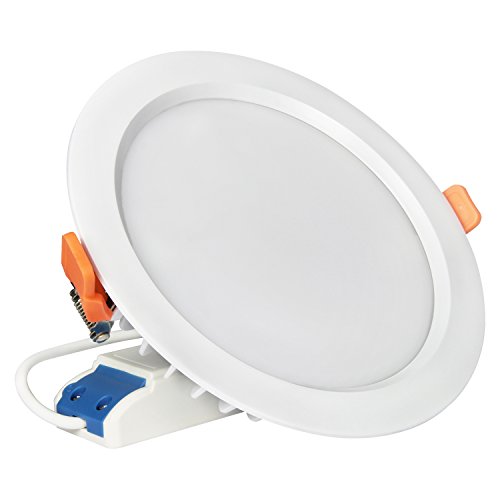 LIGHTEU®, Miboxer IP54 wasserdicht feuchtigkeitsdicht RGBWCCT 15 WATTS LED Deckenleuchte, smart rf aktiviert Touch Remote Wifi Steuerung LED Deckenlampe Downlight, FUT069 von lighteu