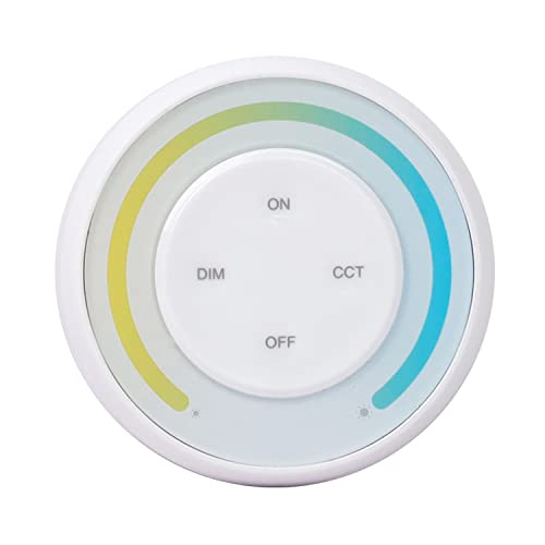 LIGHTEU®, Miboxer 2,4 GHz Sunrise Remote Farbtemperatur und Helligkeit für einfarbige und dual weiße LED Leuchten, S1-W von lighteu