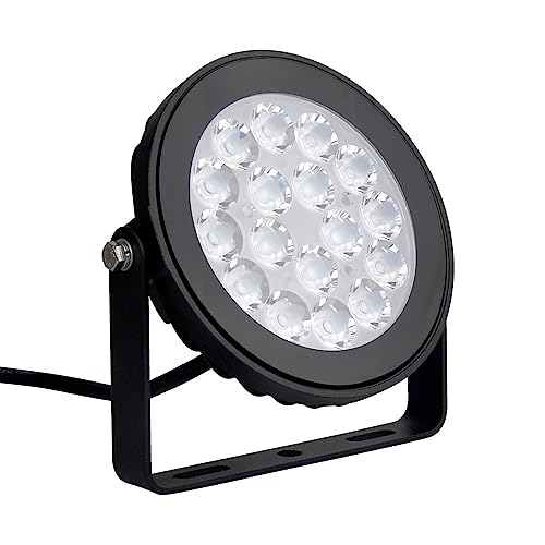 LIGHTEU®, Miboxer 9W AC100~240V Gartenstrahler RGBCCT und Farbtemperatur einstellbar WiFi LED Gartenrasenleuchte IP66 wasserdicht ohne Stecker futC02 von lighteu