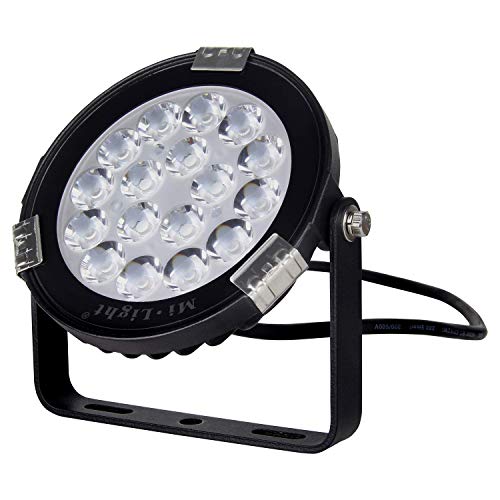 LIGHTEU®, Miboxer 9W DC 24V Gartenstrahler RGBCCT und Farbtemperatur einstellbar WiFi LED Gartenrasenleuchte Flutlicht, IP66 wasserdicht futC01 von lighteu