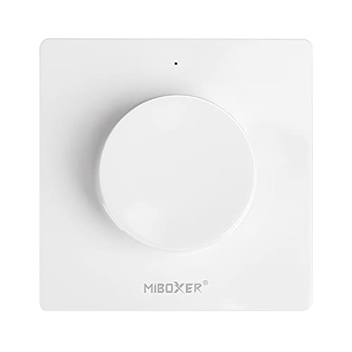 LIGHTEU, Miboxer 2.4G Fernbedienung mit drehbarem Bedienfeld, Farbtemperatur und Helligkeit einstellbar für CCT Lampen und Controller, K1 LIGHTEU, Miboxer 2.4G Fernbedienung mit drehbarem Bedienfeld, Farbtemperatur und Helligkeit einstellbar für CCT Lampen und Controller, K1 von lighteu