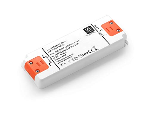 LIGHTEU 12V 50W LED Treiber/LED Trafo super slim von lighteu