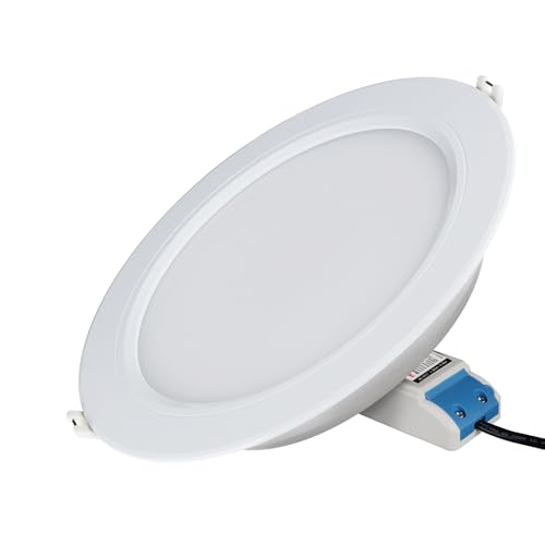 lighteu®, Milight Miboxer Zigbee3.0 RGBCCT LED 12W Deckenleuchte kompatibel mit Zigbee Amazon Echo Plus APP/Sprachsteuerung, FUT066Z von lighteu