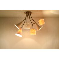 Claylight Bouquet Sechs | Cluster Kronleuchter Keramik Deckenlampe Einzigartige Beleuchtung von lightexture