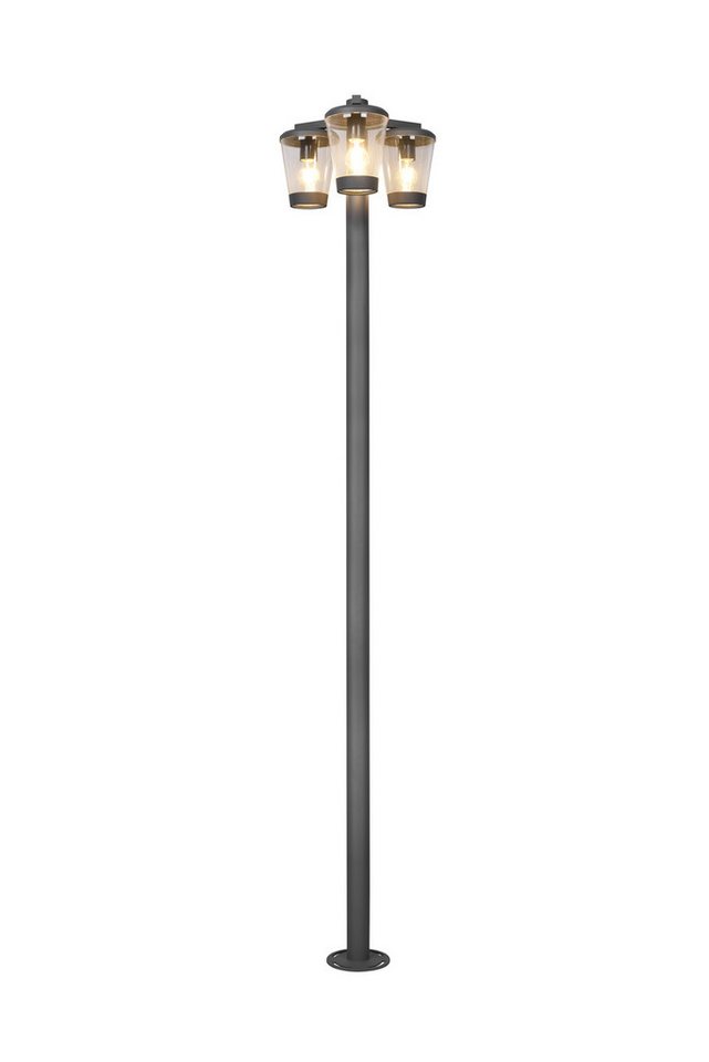 lightling Außen-Stehlampe Claudio, ohne Leuchtmittel, Outdoor IP44, Druckguss Aluminium von lightling