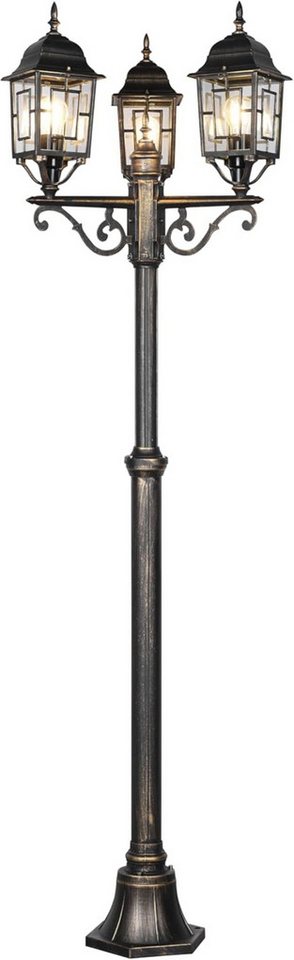 lightling Außen-Stehlampe Volker, ohne Leuchtmittel, IP44 Outdoor, Pfosten, Höhe 200 cm von lightling
