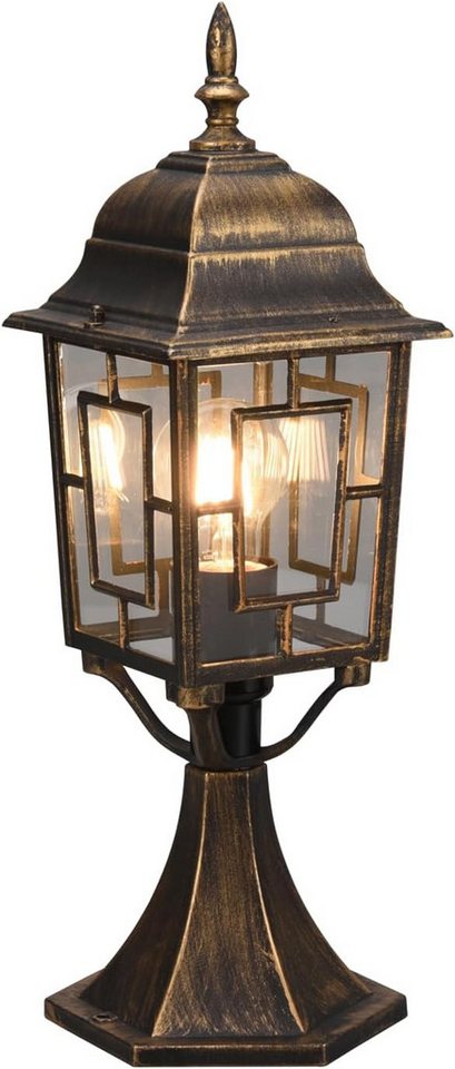 lightling Außen-Stehlampe Volker, ohne Leuchtmittel, IP44 Outdoor, Pfosten, Höhe 47 cm von lightling