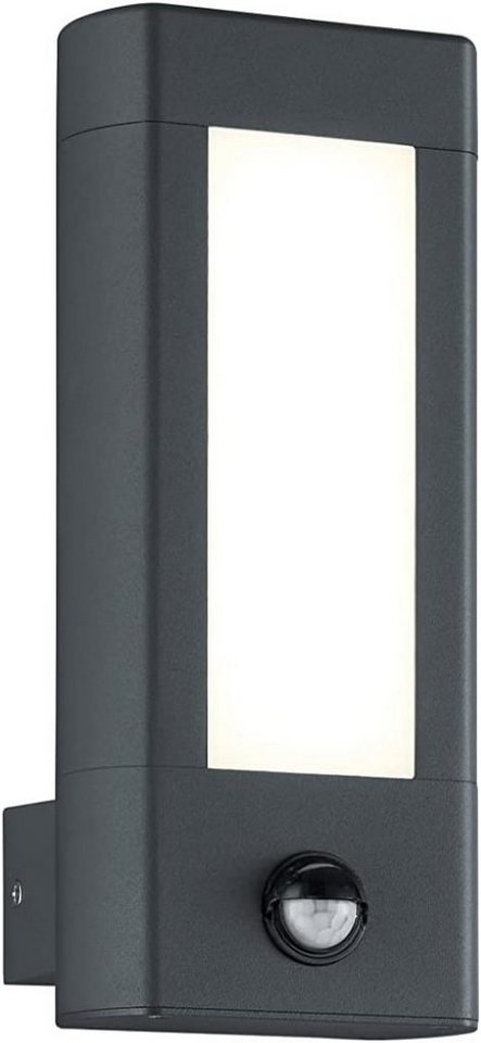 lightling Außen-Wandleuchte Robin, LED fest integriert, warmweiß, spritzwassergeschützt, Außenlampe mit Bewegungsmelder von lightling